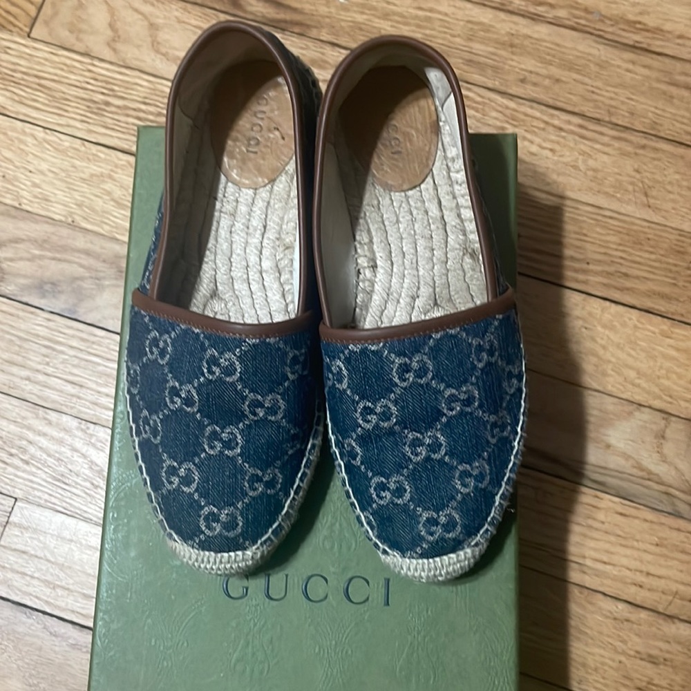 Gucci jean Espadrilles